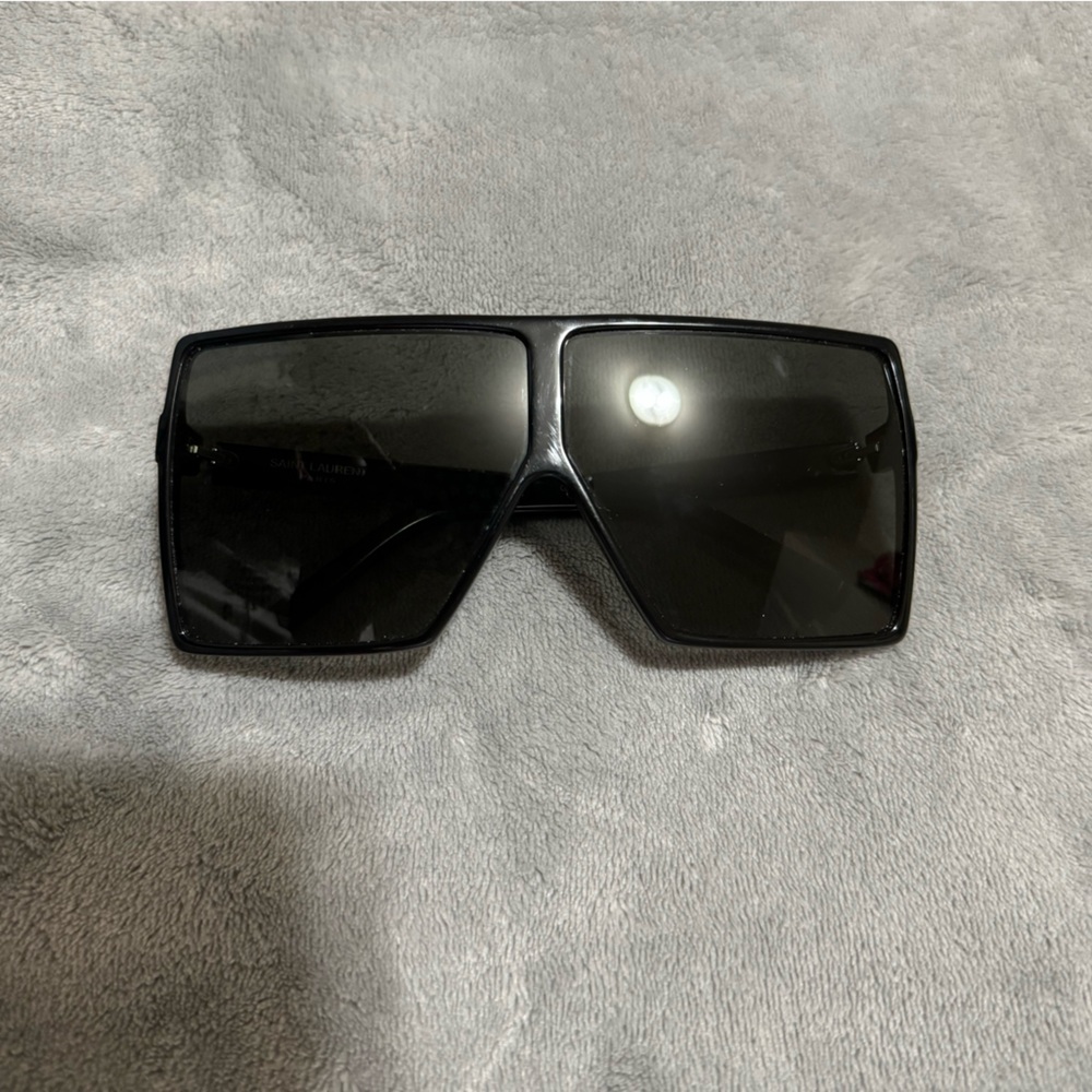 YSL black oversized women sunglasses